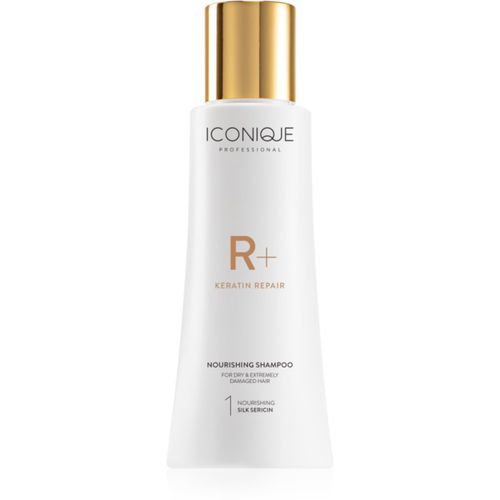 R+ Keratin repair Nourishing shampoo shampoo rigenerante alla cheratina per capelli rovinati e secchi 100 ml - ICONIQUE Professional - Modalova