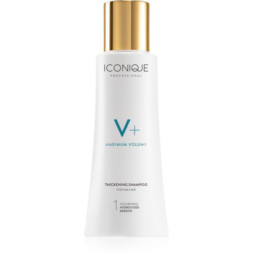 V+ Maximum volume Thickening shampoo shampoo volumizzante per capelli delicati 100 ml - ICONIQUE Professional - Modalova