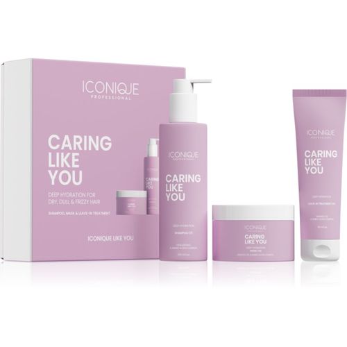 CARING LIKE YOU Deep Hydration Set set para cabello seco y dañado - ICONIQUE Professional - Modalova