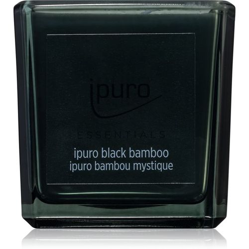 Essentials Black Bamboo vela perfumada 125 g - ípuro - Modalova