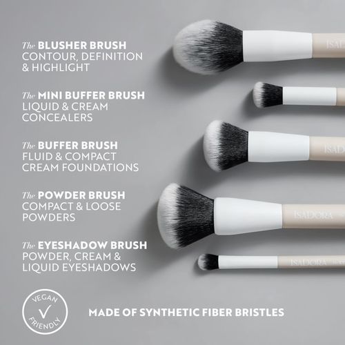 Brush Mini Buffer brocha para corrector 1 ud - IsaDora - Modalova