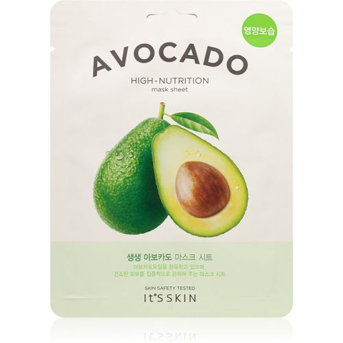 The Fresh Mask Avocado mascarilla hoja con efecto nutritivo e hidratación profunda 21 g - It´s Skin - Modalova