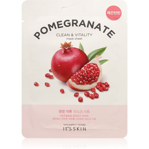 The Fresh Mask Pomegranate Máscara de tejido para iluminar y dar vitalidad a la piel 20 g - It´s Skin - Modalova