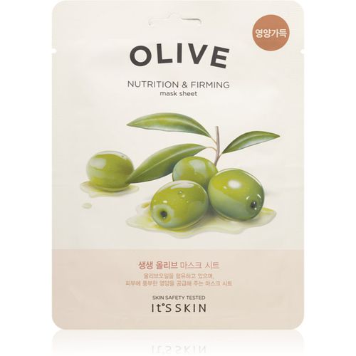 The Fresh Mask Olive maschera viso nutriente in tessuto con estratto di olive 22 g - It´s Skin - Modalova