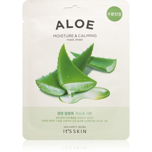 The Fresh Mask Aloe mascarilla facial calmante en forma de hoja con efecto humectante 18 g - It´s Skin - Modalova