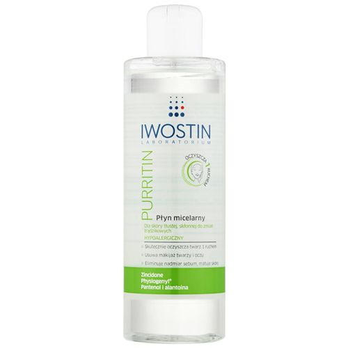 Purritin lozione micellare detergente per pelli grasse con tendenza all'acne 215 ml - Iwostin - Modalova