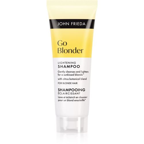 Go Blonder Lightening Shampoo champú aclarante para cabello rubio 75 ml - John Frieda - Modalova
