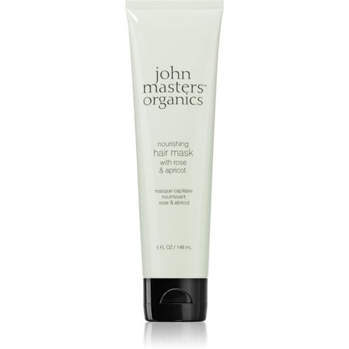 Rose & Apricot Hair Mask maschera per capelli nutriente 148 ml - John Masters Organics - Modalova