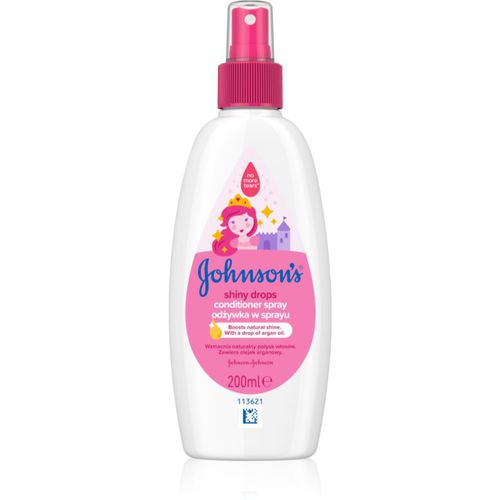 Shiny Drops ausspülfreier Conditioner im Spray mit Arganöl ab 18 Monaten 200 ml - Johnson's® - Modalova