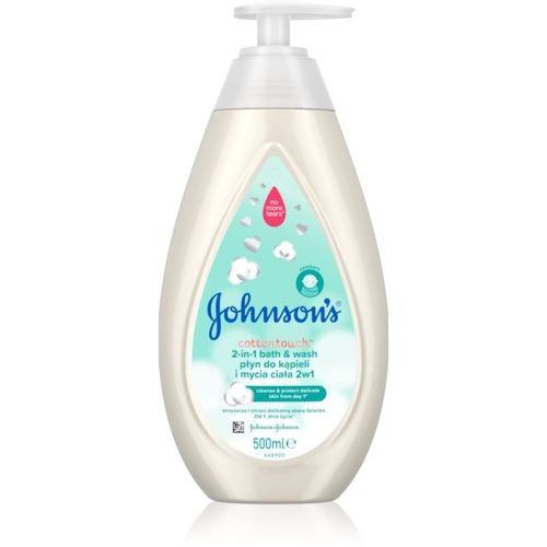 Cottontouch baño de burbujas y gel de ducha 2 en 1 para niños 500 ml - Johnson's® - Modalova