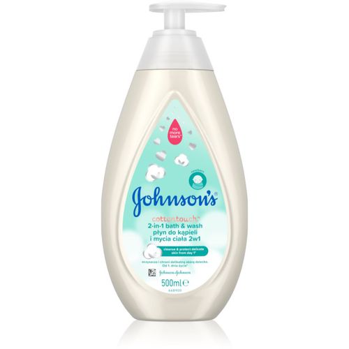 Cottontouch Sprudelbad und Waschgel 2 in 1 für Kinder 500 ml - Johnson's® - Modalova