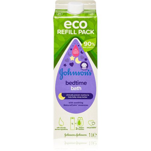 Bedtime emulsione per il bagno per bambini ricarica 1000 ml - Johnson's® - Modalova