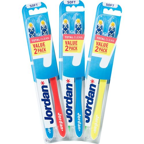 Total Clean Soft 2 pack cepillo de dientes 2 ud - Jordan - Modalova