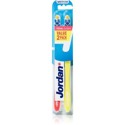 Total Clean Medium 2 pack cepillo de dientes 2 ud - Jordan - Modalova