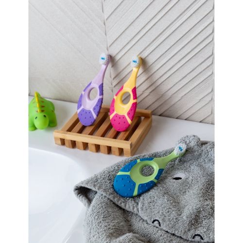 Step by Step 0-2 years 2 pack cepillo de dientes y mordedor para niños 2 ud - Jordan - Modalova