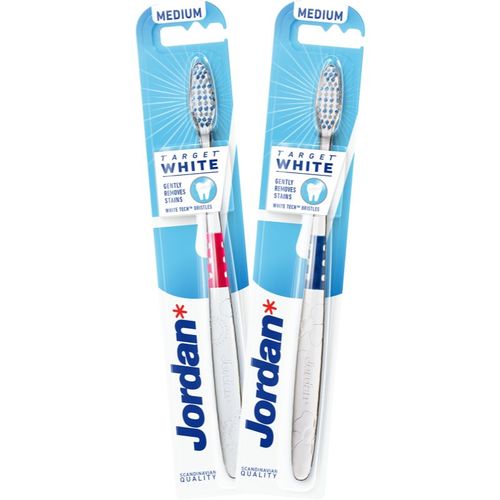 Target White Medium cepillo de dientes 1 ud - Jordan - Modalova