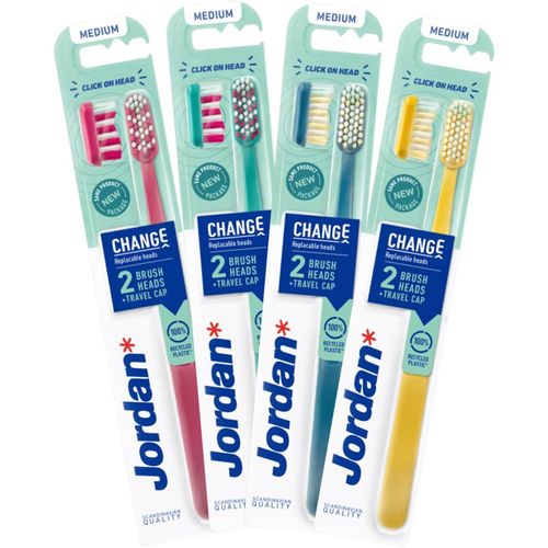 Change Medium 2-head cepillo de dientes + cabezal de recambio 1 ud - Jordan - Modalova