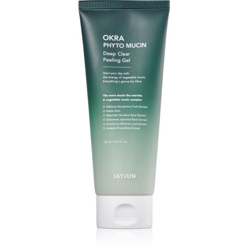 Okra Phyto Mucin Deep gel de limpieza profunda con efecto exfoliante 150 ml - Jayjun - Modalova