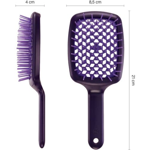 Curvy "M" Vented Brush cepillo llano protector de calor para el cabello 21 x 8,5 x 4 cm 1 ud - Janeke - Modalova