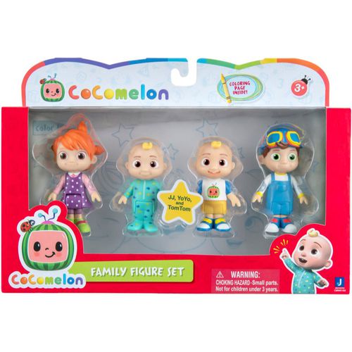 Family Figure Set set di giocattoli 3y+ 4 pz - Jas Cocomelon - Modalova