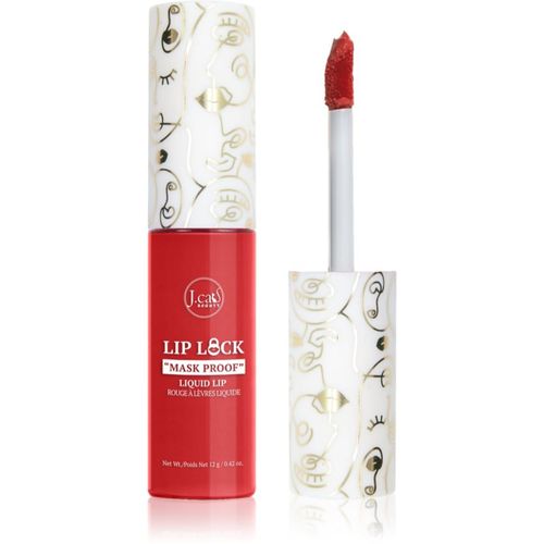 Lip Lock barra de labios líquida de larga duración con efecto mate tono 103 First Response 10 g - J.Cat Beauty - Modalova