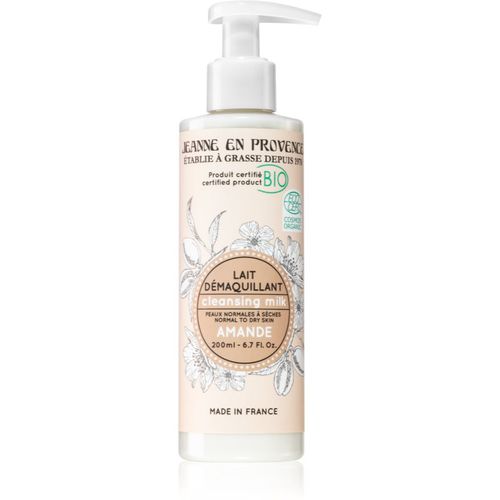 BIO Almond latte detergente viso in qualità BIO da donna 200 ml - Jeanne en Provence - Modalova