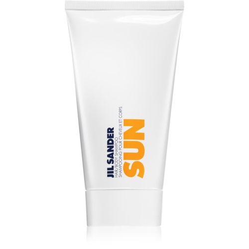 Sun gel doccia e shampoo 2 in 1 con profumazione da donna 150 ml - Jil Sander - Modalova