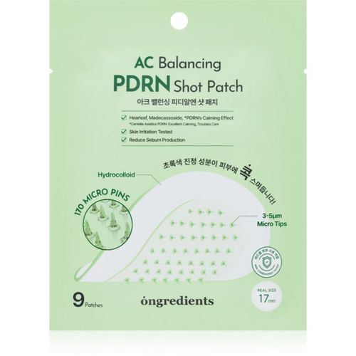 AC Balancing PDRN Shot Patch parches para pieles problemáticas con efectos calmantes 9 ud - Ongredients - Modalova