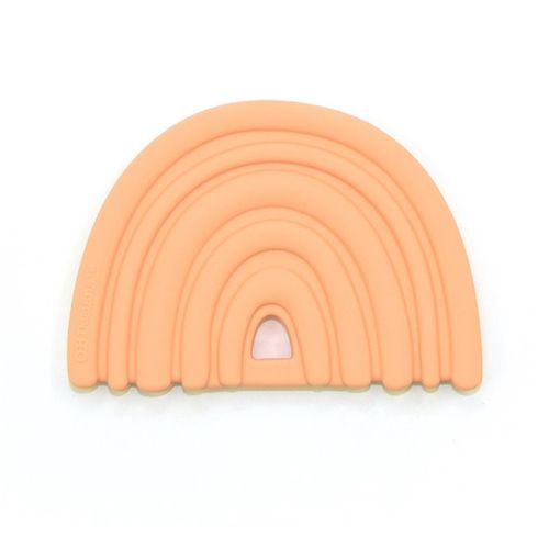 Rainbow Teether mordedor Peach 3m+ 1 ud - O.B Designs - Modalova