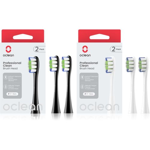Professional Clean Set recambio para cepillo de dientes Black & White - OClean - Modalova