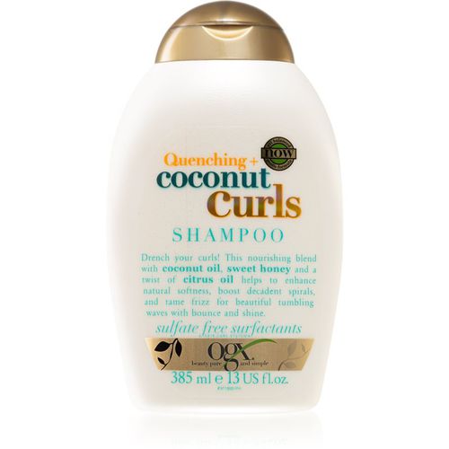 Coconut Curls champú para cabello ondulado y rizado 385 ml - OGX - Modalova