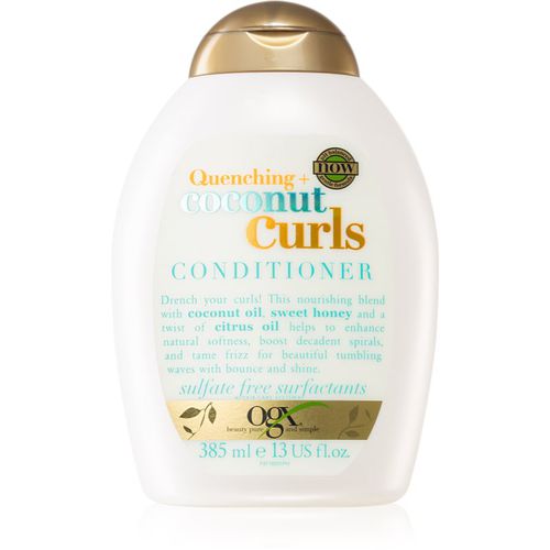 Coconut Curls acondicionador para cabello ondulado y rizado 385 ml - OGX - Modalova