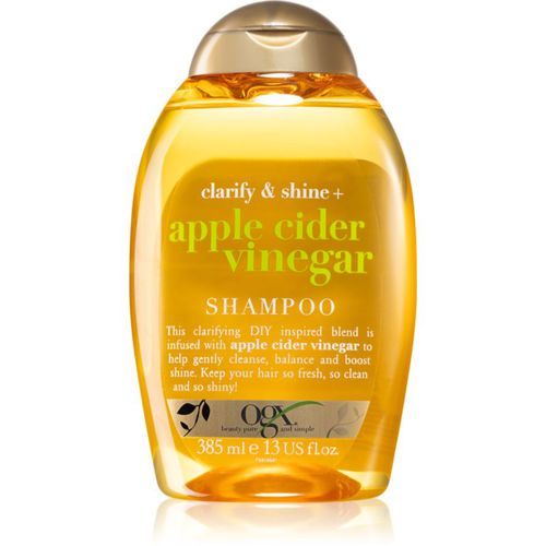 Apple Cider Vinegar champú limpiador para dar brillo y suavidad al cabello 385 ml - OGX - Modalova