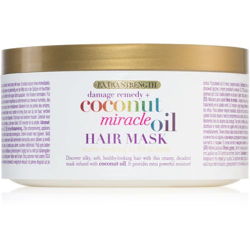 Coconut Miracle Oil Mascarilla para reforzar el cabello en profundidad con aceite de coco 300 ml - OGX - Modalova