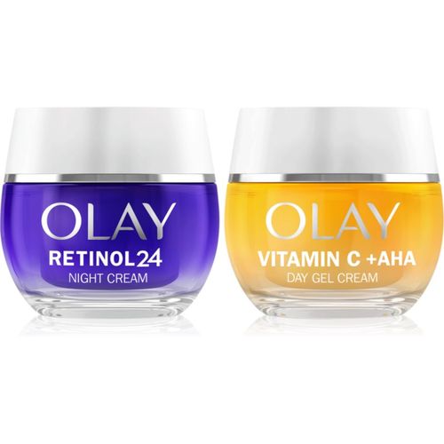 Retinol 24 & Vitamin C + AHA set de cuidado facial - Olay - Modalova