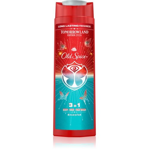 Tomorrowland gel de ducha para cara, cuerpo y cabello 400 ml - Old Spice - Modalova