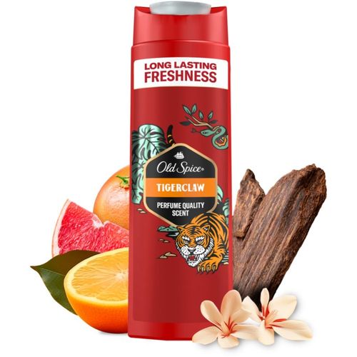 Tigerclaw gel de ducha para rostro, cuerpo y cabello 400 ml - Old Spice - Modalova