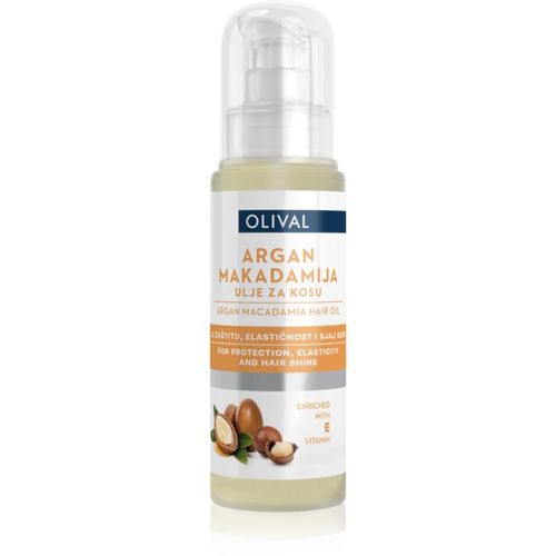 Argan and Macadamia aceite de argán para fortalecimiento y brillo de cabello 60 ml - Olival - Modalova