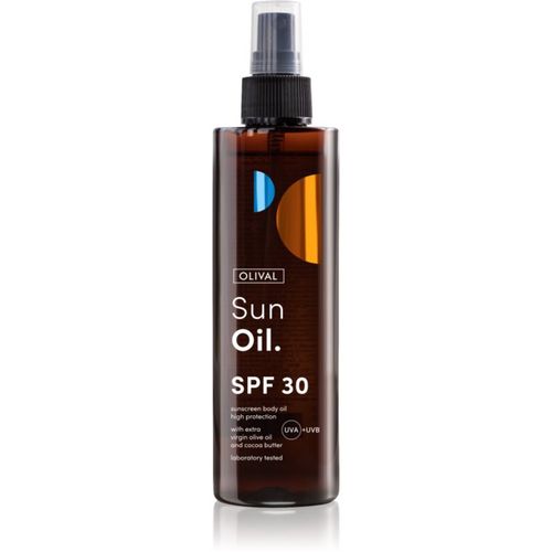 Sun Oilé aceite bronceador con efecto nutritivo SPF 30 200 ml - Olival - Modalova