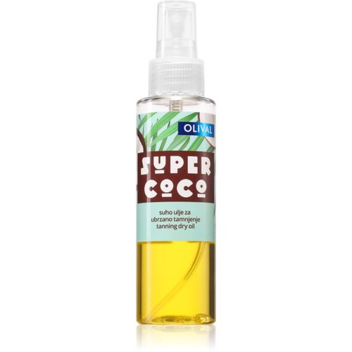 SUPER Coco aceite seco en spray bronceador 100 ml - Olival - Modalova