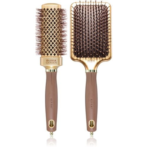 Brown & Gold Set lote de regalo para cabello para mujer - Olivia Garden - Modalova