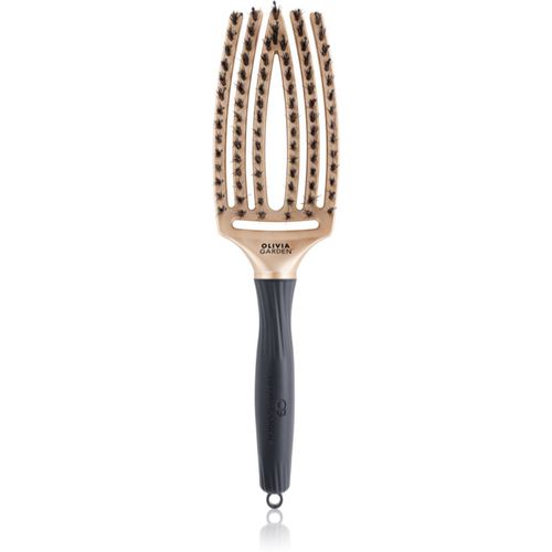 Fingerbrush Trinity cepillo llano Gold 1 ud - Olivia Garden - Modalova