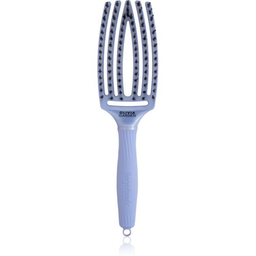 Fingerbrush Love Pearl spazzola per capelli Blue 1 pz - Olivia Garden - Modalova