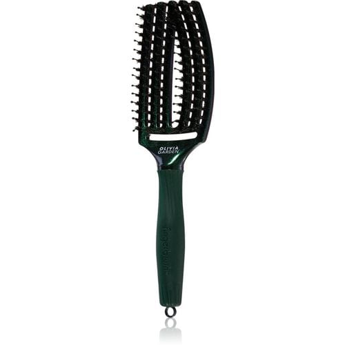 Fingerbrush Midnight Desert cepillo llano odstín Emerald 27 cm - Olivia Garden - Modalova