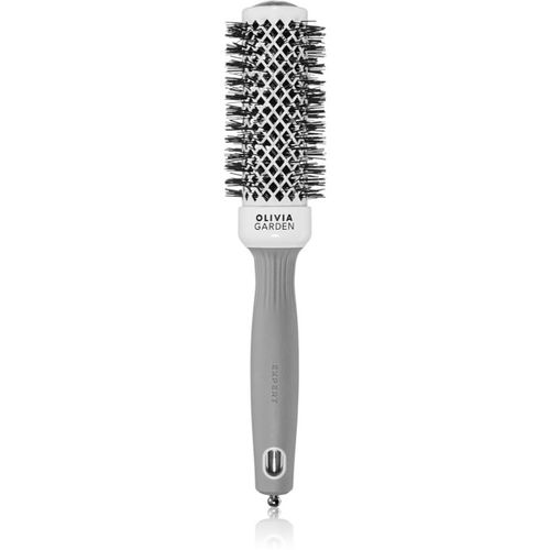 Expert Shine Wavy Bristles White&Grey cepillo para el cabello průměr 35 mm 1 ud - Olivia Garden - Modalova