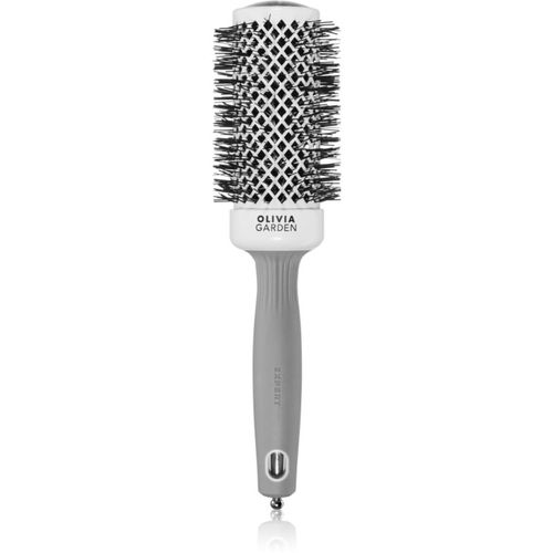 Expert Shine Wavy Bristles White&Grey cepillo para el cabello průměr 45 mm 1 ud - Olivia Garden - Modalova