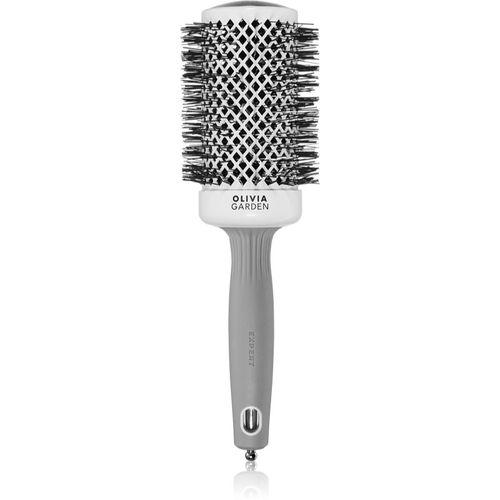 Expert Shine Wavy Bristles White&Grey cepillo para el cabello průměr 55 mm 1 ud - Olivia Garden - Modalova