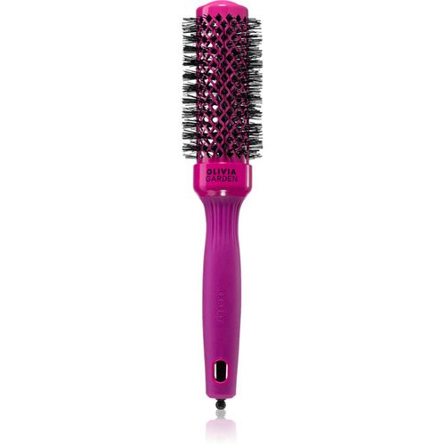 Expert Shine Hot Pink spazzola asciugante per capelli lunghi 35 mm 1 pz - Olivia Garden - Modalova