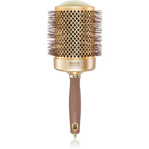 Expert Shine Wavy round hairbrush 80 mm 1 pc - Olivia Garden - Modalova