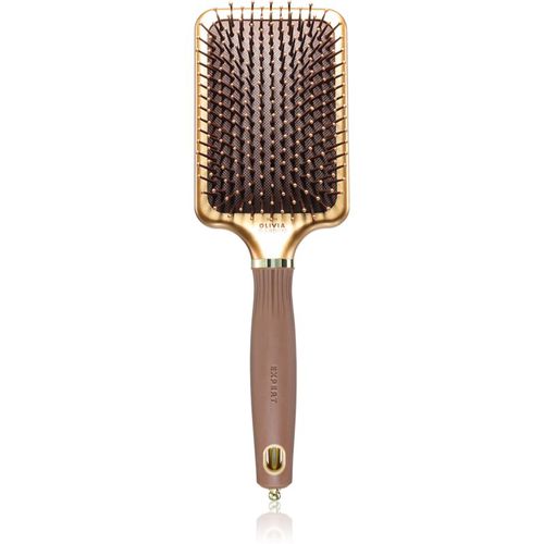 Rectangular Paddle Bürste für die leichte Kämmbarkeit des Haares Gold&Brown 1 St - Olivia Garden - Modalova